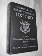 History of the University of Oxford in the Nineteenth Century, for sale