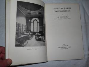 Greek and Latin Compositions by J.F. Smedley