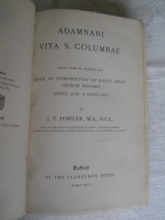 Adamani Vita S. Columbae, 1895